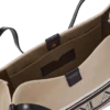 Medium Release Shopper-väska i canvas och kalvskinn Medium Release Shopper-väska i canvas och kalvskinn