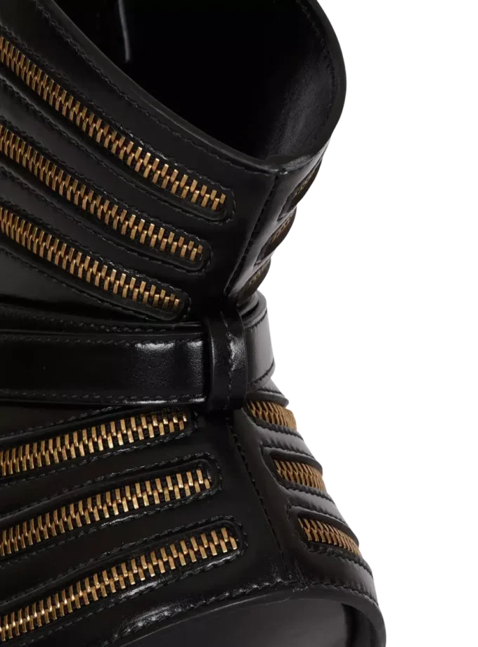 Medium Shuffle Zips-väska i kalvskinn Medium Shuffle Zips-väska i kalvskinn