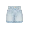 Monogram-denimshorts Monogram-denimshorts