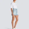 Monogram-denimshorts Monogram-denimshorts