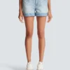 Monogram-denimshorts Monogram-denimshorts