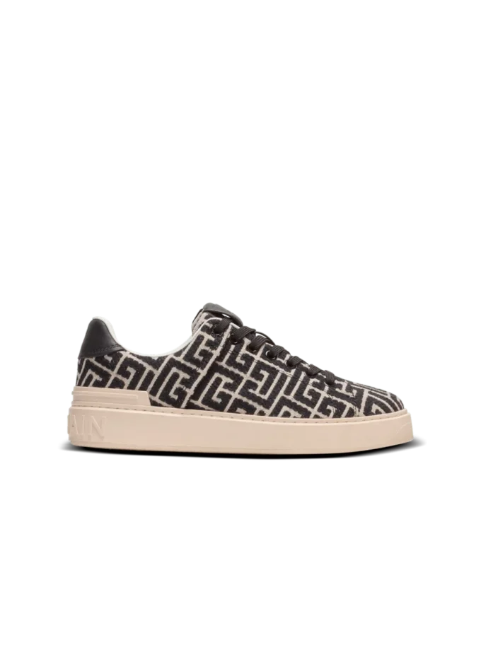 Monogram jacquard B-Court sneakers Monogram jacquard B-Court sneakers