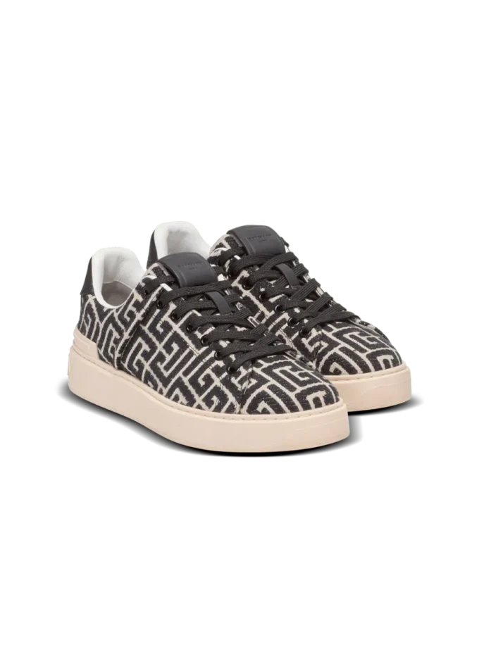 Monogram jacquard B-Court sneakers Monogram jacquard B-Court sneakers