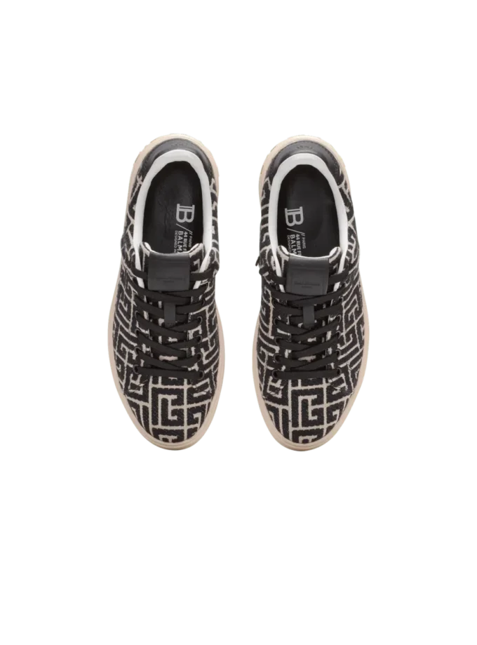 Monogram jacquard B-Court sneakers Monogram jacquard B-Court sneakers