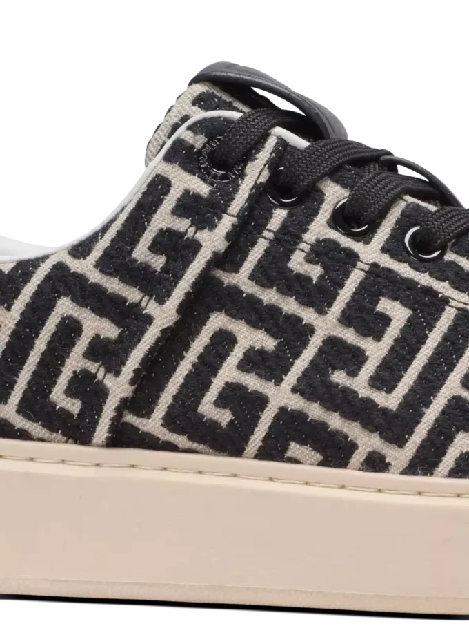 Monogram jacquard B-Court sneakers Monogram jacquard B-Court sneakers
