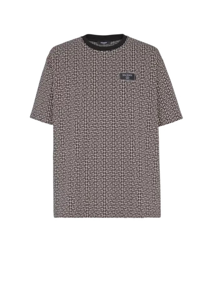 Monogram-jacquard-T-shirt Monogram-jacquard-T-shirt