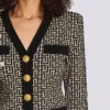 Monogramstickad kofta Monogramstickad kofta