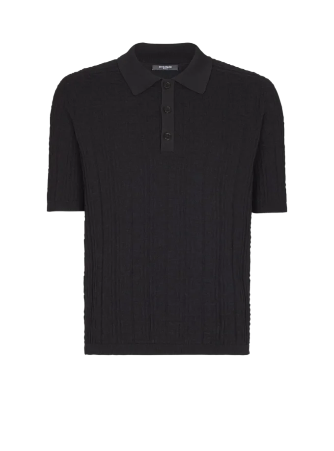 Monogramstickad polotröja Monogramstickad polotröja