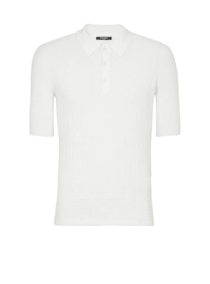 Monogramstickad polotröja Monogramstickad polotröja