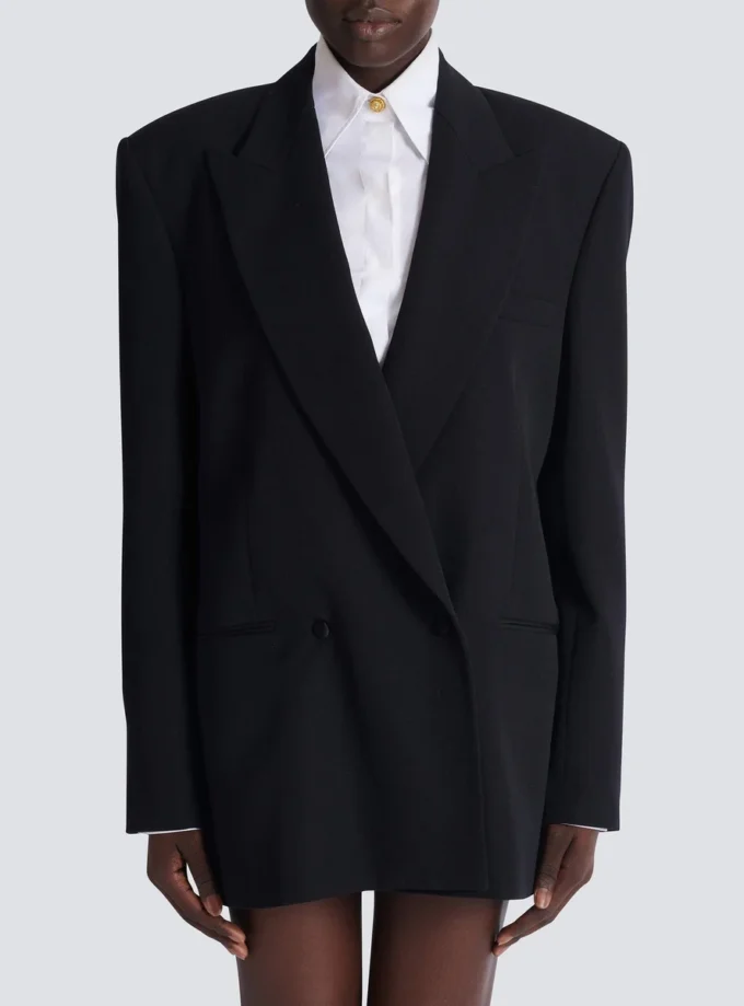 Oversized jacka i grain de poudre Oversized jacka i grain de poudre