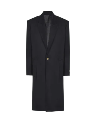 Oversized kappa i ull och kashmir
