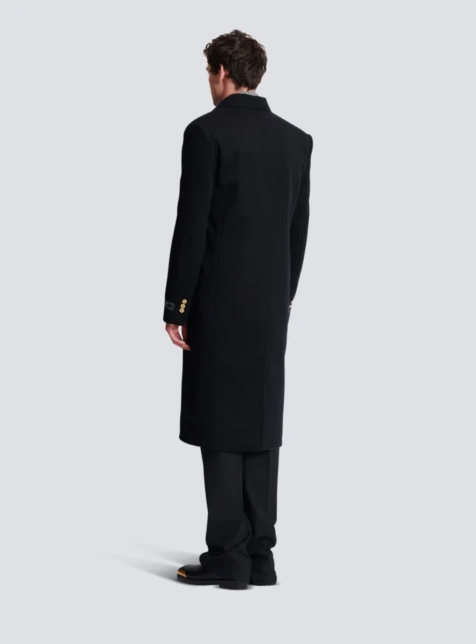 Oversized kappa i ull och kashmir