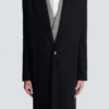 Oversized kappa i ull och kashmir