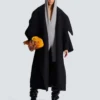Oversized kappkrage i ull