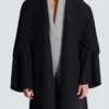 Oversized kappkrage i ull