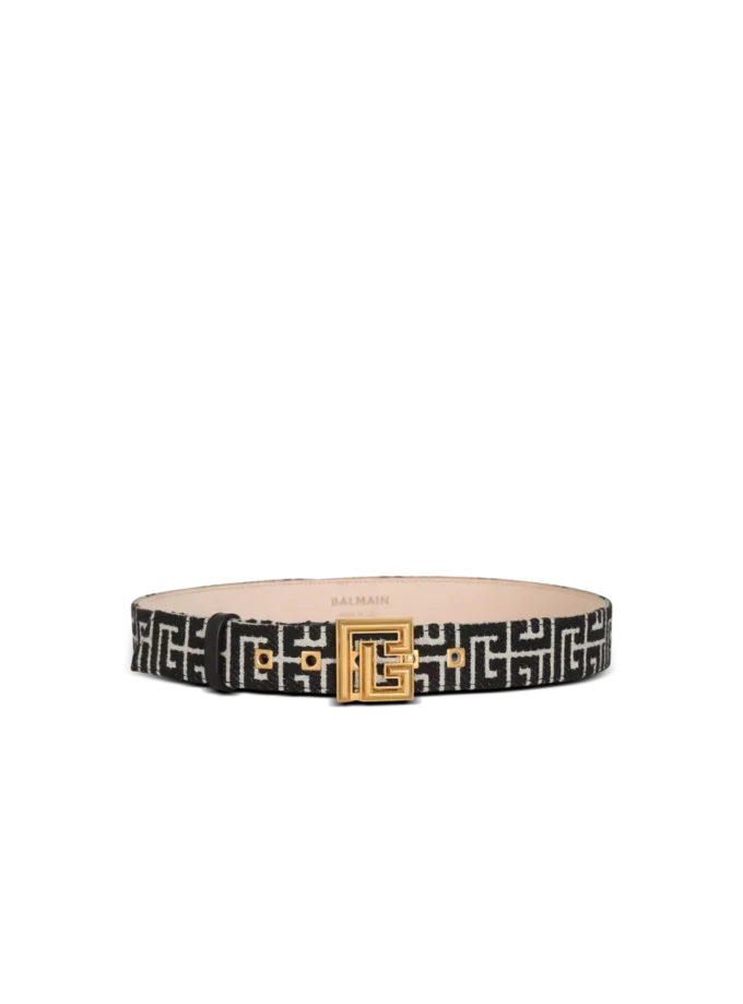 PB-bälte i jacquard med monogram