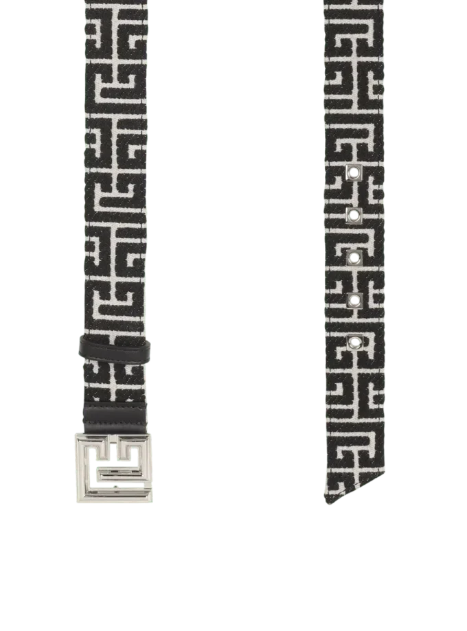 PB-bälte i jacquard med monogram