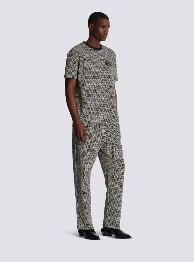 PB Labyrinth jacquard-T-shirt PB Labyrinth jacquard-T-shirt