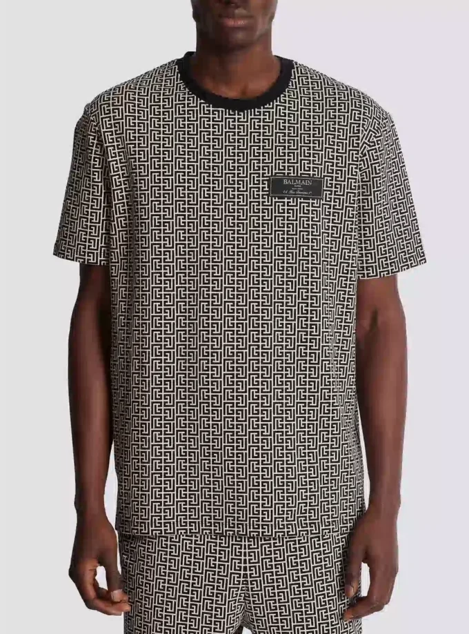 PB Labyrinth jacquard-T-shirt PB Labyrinth jacquard-T-shirt