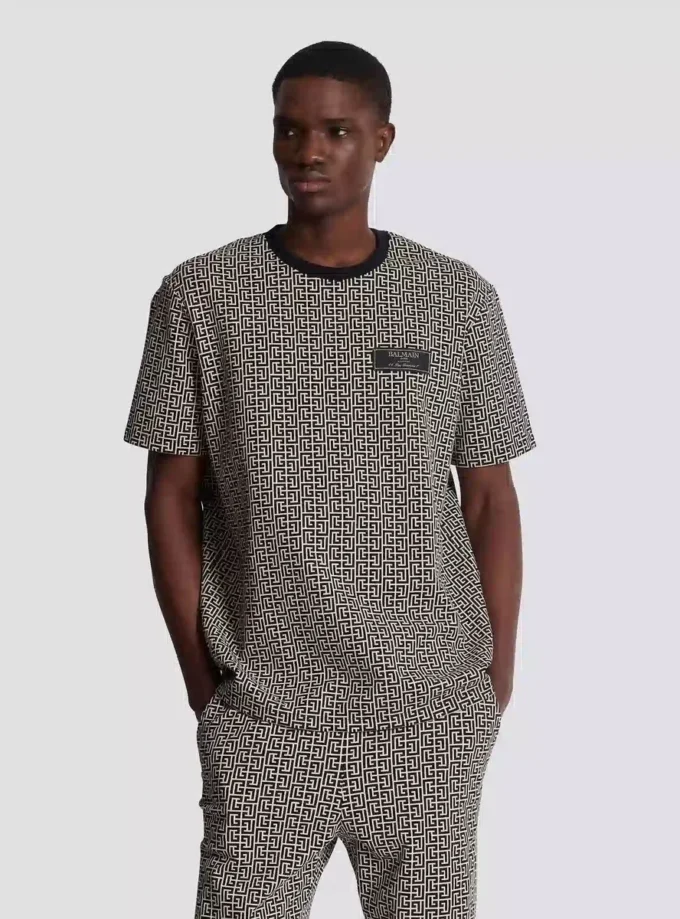 PB Labyrinth jacquard-T-shirt PB Labyrinth jacquard-T-shirt