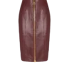 Pencilskjol i lammskinn