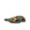 Platta sandaler Anthem i jacquard med monogram