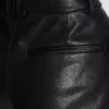 Plisserade shorts i lammskinn Plisserade shorts i lammskinn