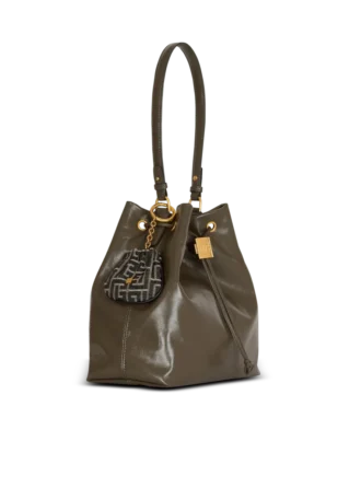 Pulse monogram jacquard nyckelring