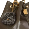 Pulse monogram jacquard nyckelring
