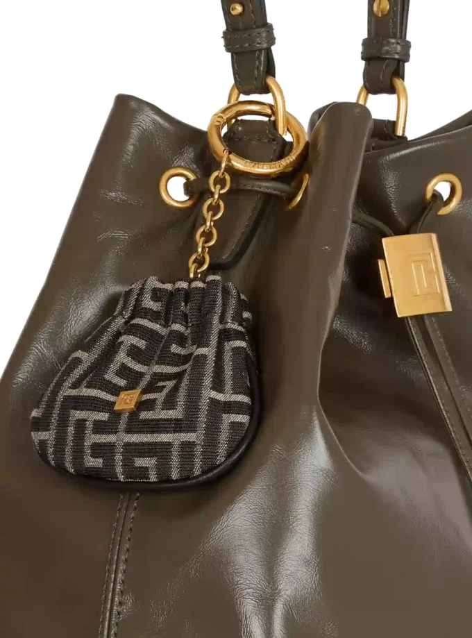 Pulse monogram jacquard nyckelring
