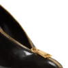 Pumps med kilklack och dragkedja i lackläder