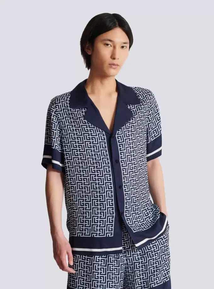 Pyjamas skjorta med monogram Pyjamas skjorta med monogram
