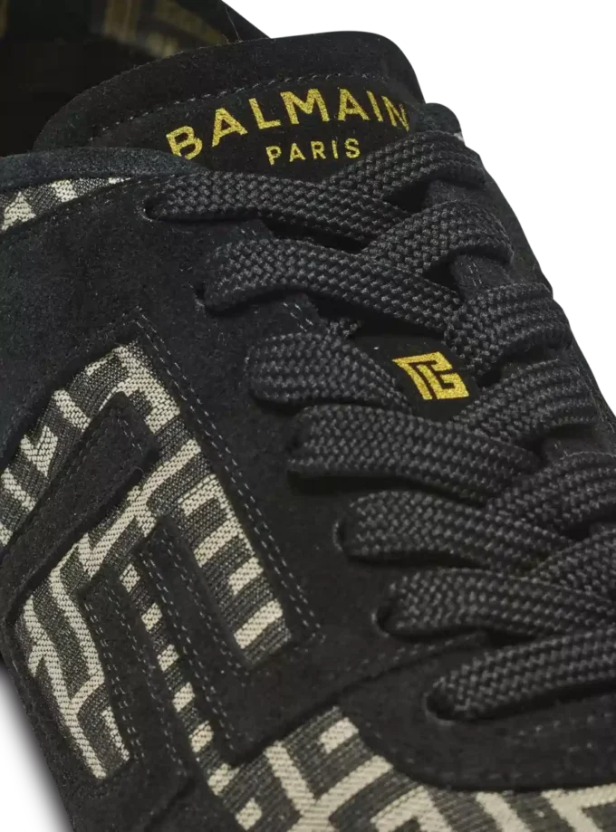 Racer 45 monogram jacquard sneakers