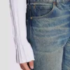 Raka jeans i blekt denim Raka jeans i blekt denim