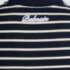 Randig polo med collegeemblem Randig polo med collegeemblem