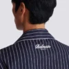 Randig pyjamas skjorta i poplin
