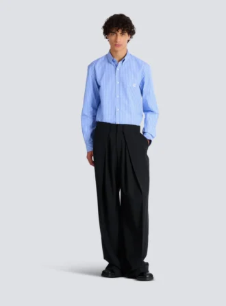Randig skjorta med normal passform