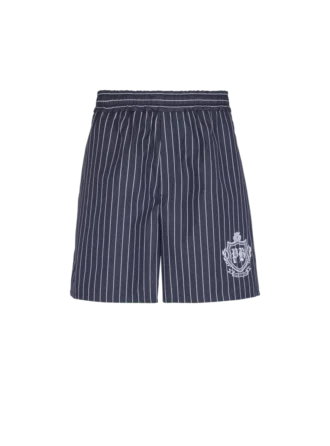Randiga pyjamasshorts i poplin Randiga pyjamasshorts i poplin