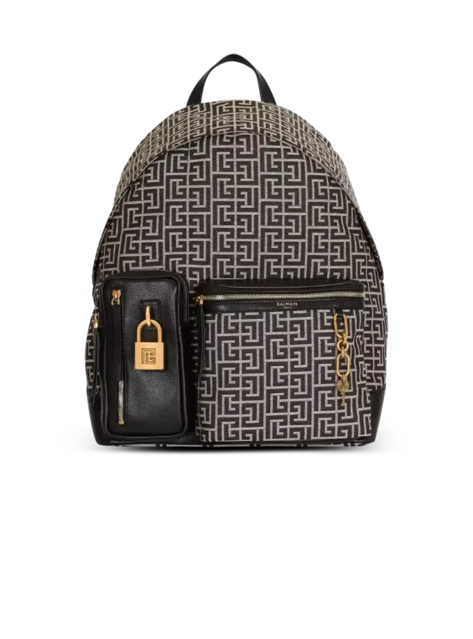 Ryggsäck i jacquard med Pulse-monogram Ryggsäck i jacquard med Pulse-monogram