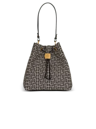 Ryggsäck i jacquard med Pulse-monogram