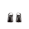 Sandaler i fransad mocka och strass