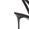 Satin-slingbacks med piercing