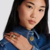 Sfärisk ring med piercing