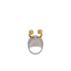 Sfärisk ring med piercing