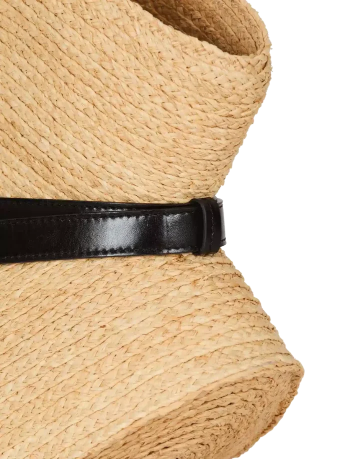 Shuffle Medium-väska i raffia Shuffle Medium-väska i raffia