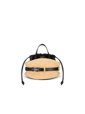Shuffle Mini-väska i raffia