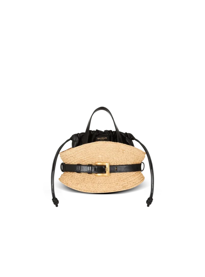 Shuffle Mini-väska i raffia Shuffle Mini-väska i raffia