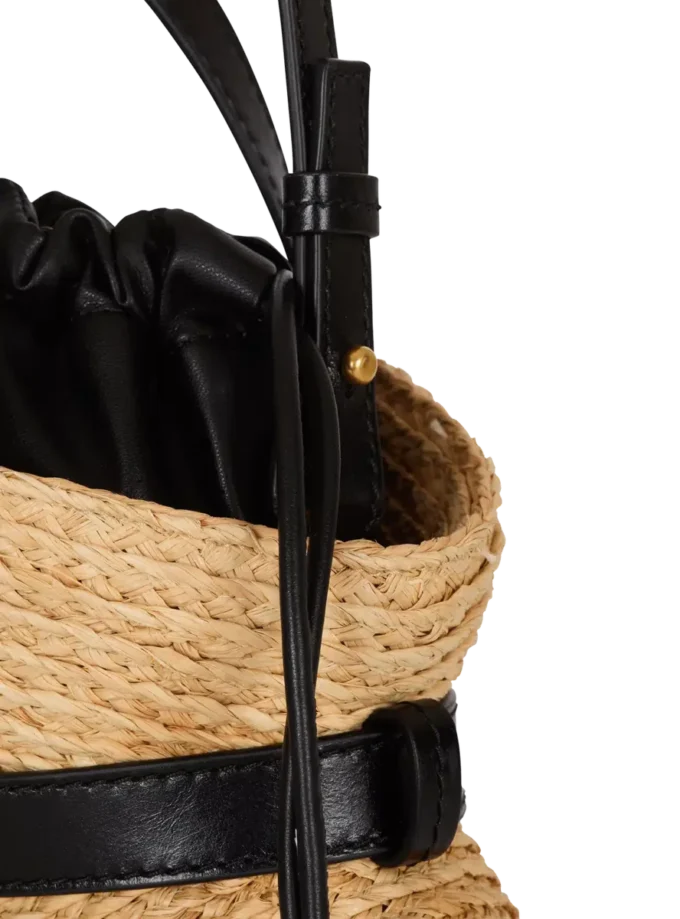 Shuffle Mini-väska i raffia Shuffle Mini-väska i raffia