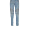 Slim fit-bikerbyxor i denim Slim fit-bikerbyxor i denim