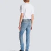 Slim fit-bikerbyxor i denim Slim fit-bikerbyxor i denim